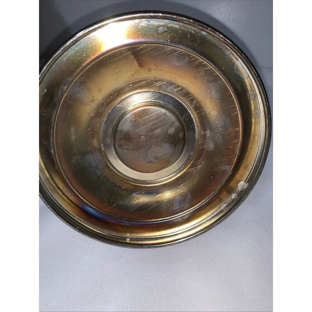 Vintage Sheridan Silver Plated Graby Warmer Or Candle Warmer (Stand Only )